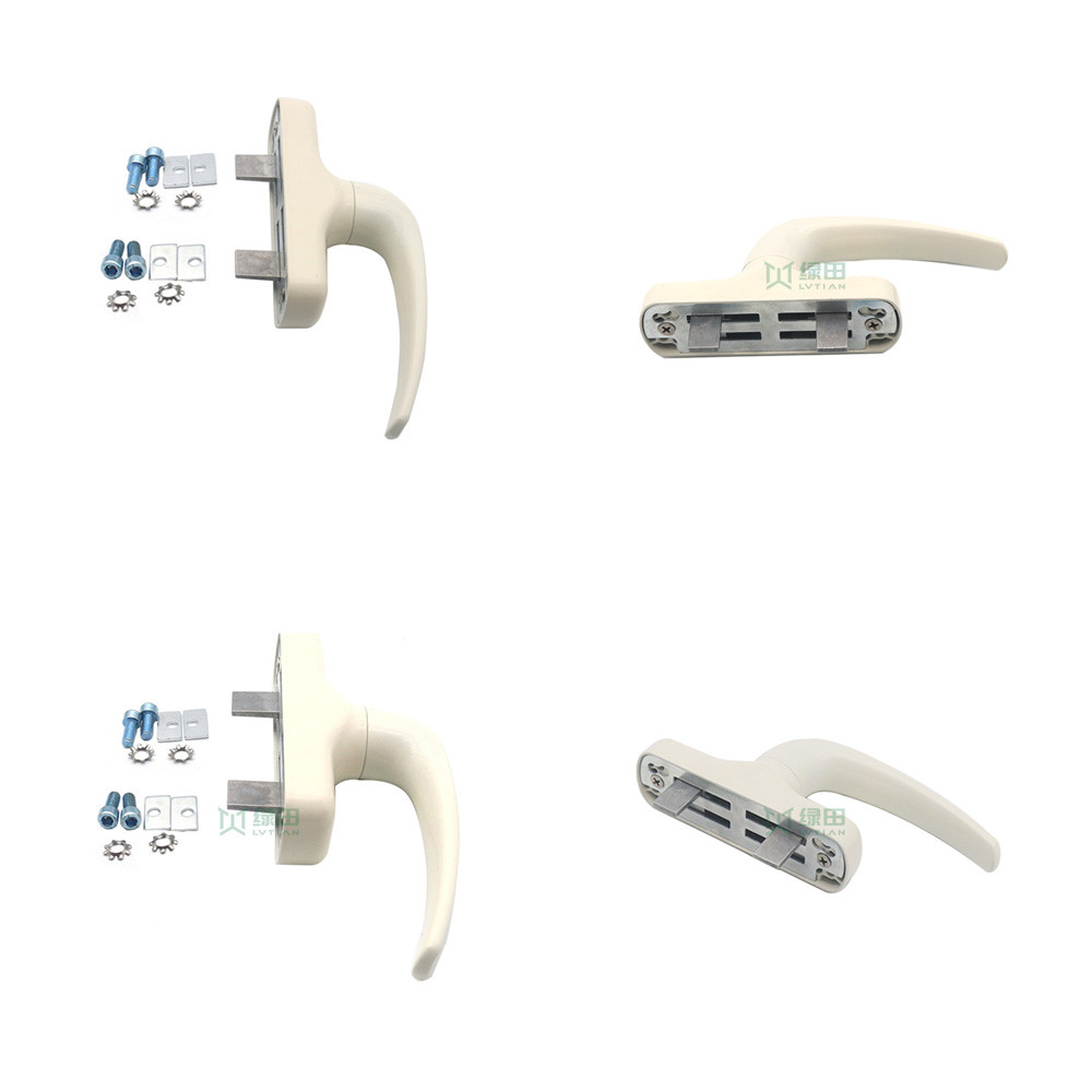 Polished Surface Double Side Fork Handle Outward Opening Handle for Window
