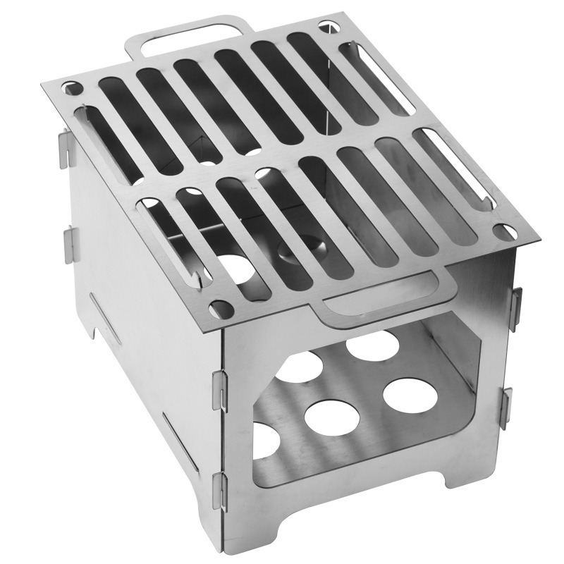Stainless Steel Campfire Barbecue Stove Grill BBQ