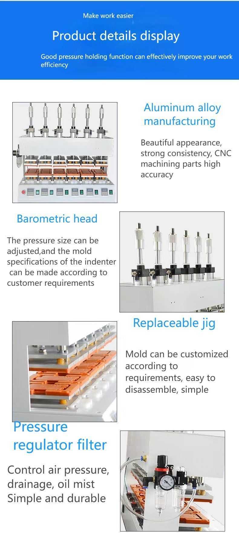 Multi-Station Press Holding Machine for Smart Watch Screen Assembly