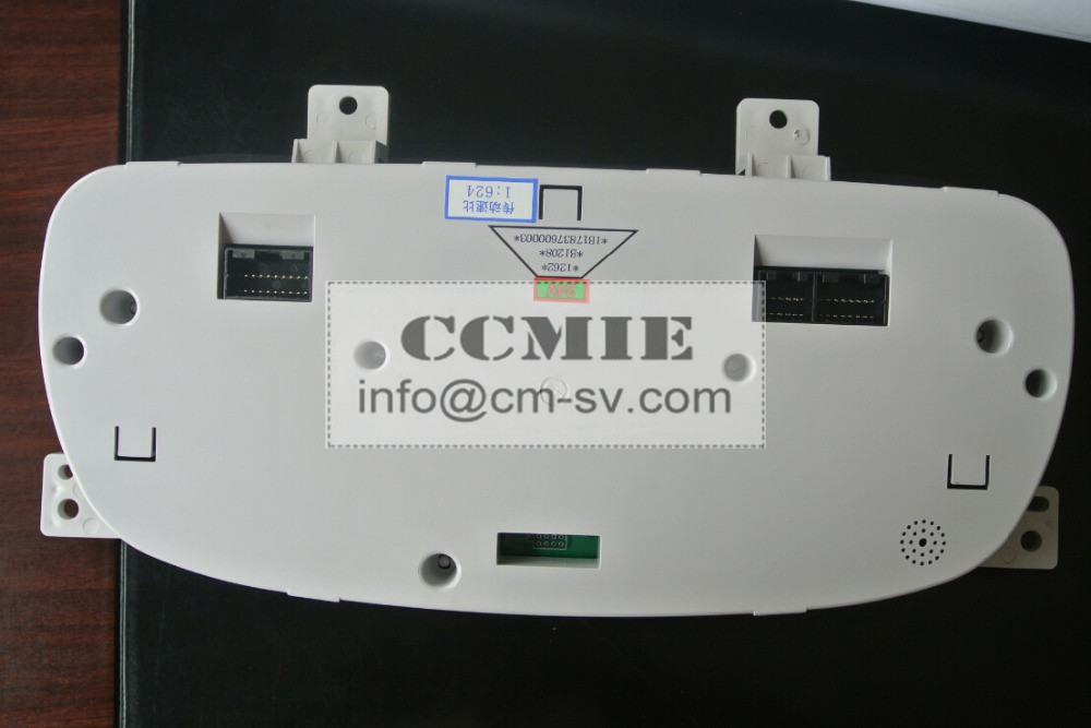 lCD Instrument Howo Dashboard Sinotruck Spare Parts with 1:624 Velocity Ratio