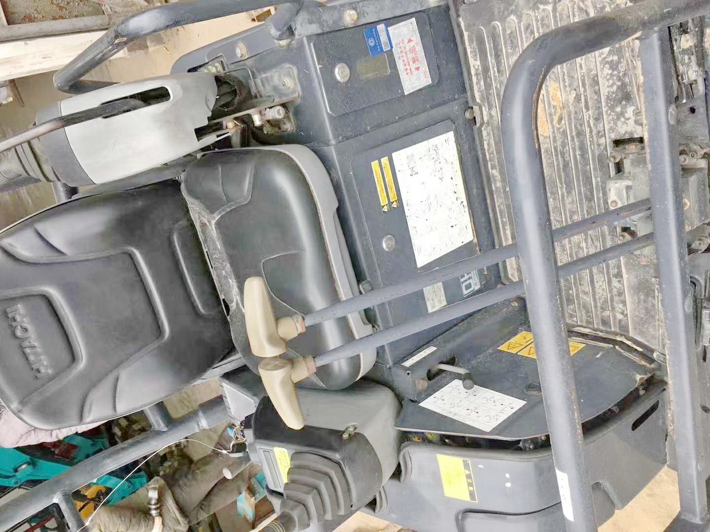 Used Mini Backhoe Machine Crawler Digger Komatsu/Doosan/Hitachi 1 Ton Excavator ZX17 at Hot