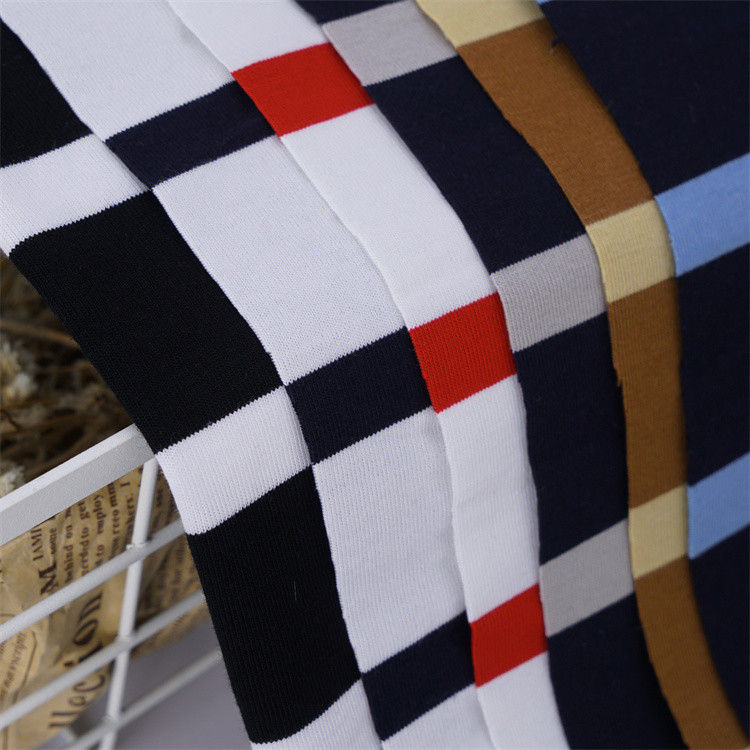 Breathable And Sweat-Absorbent Durble And Smooth Striped Knit Fabric For Casual Wear