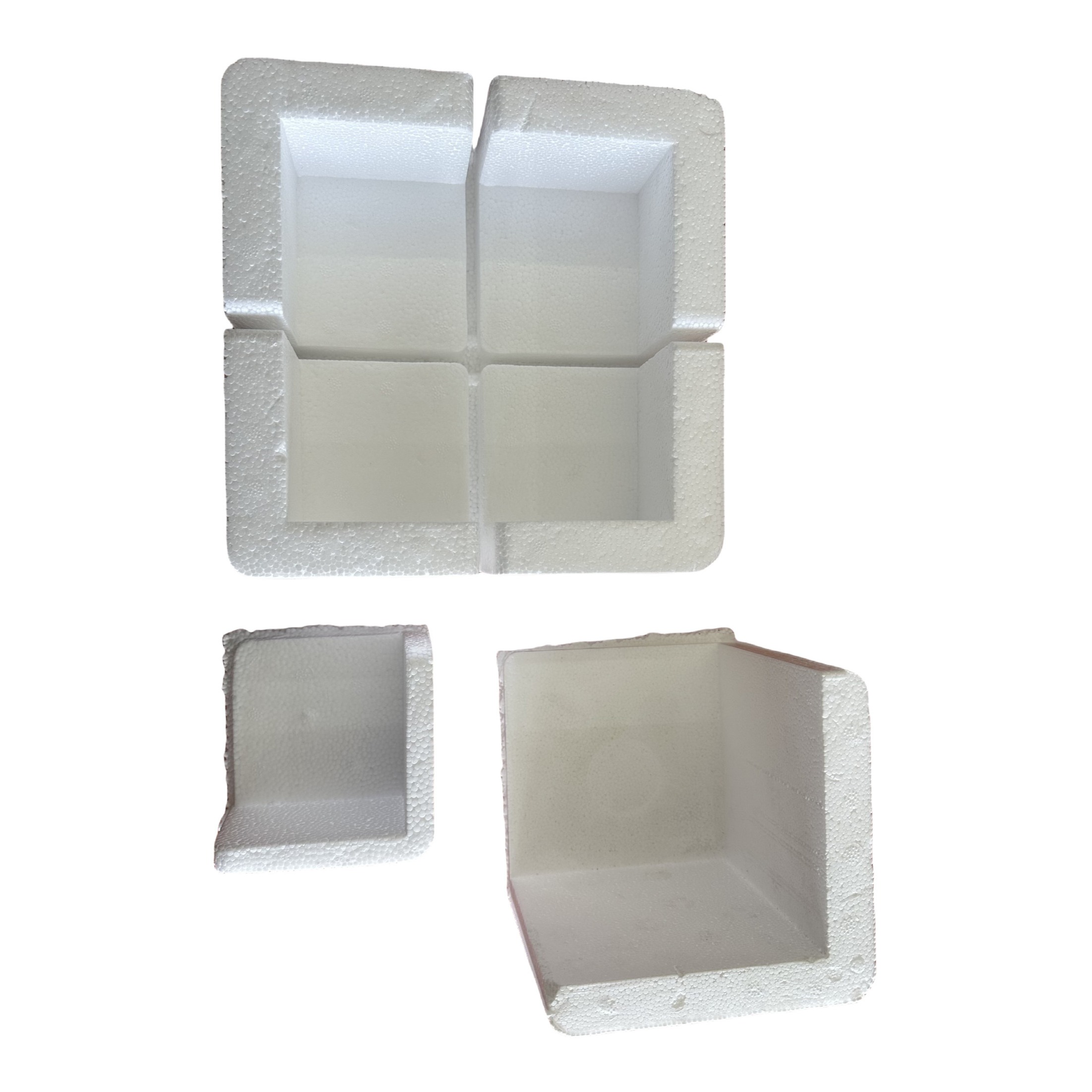 EPS foam corner furniture glass panels and electronic equipment corner packaging customized