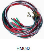 Gold Plated Flexible EEG Electrodes DIN1.5 Socket Colorful Cable For EEG Machine