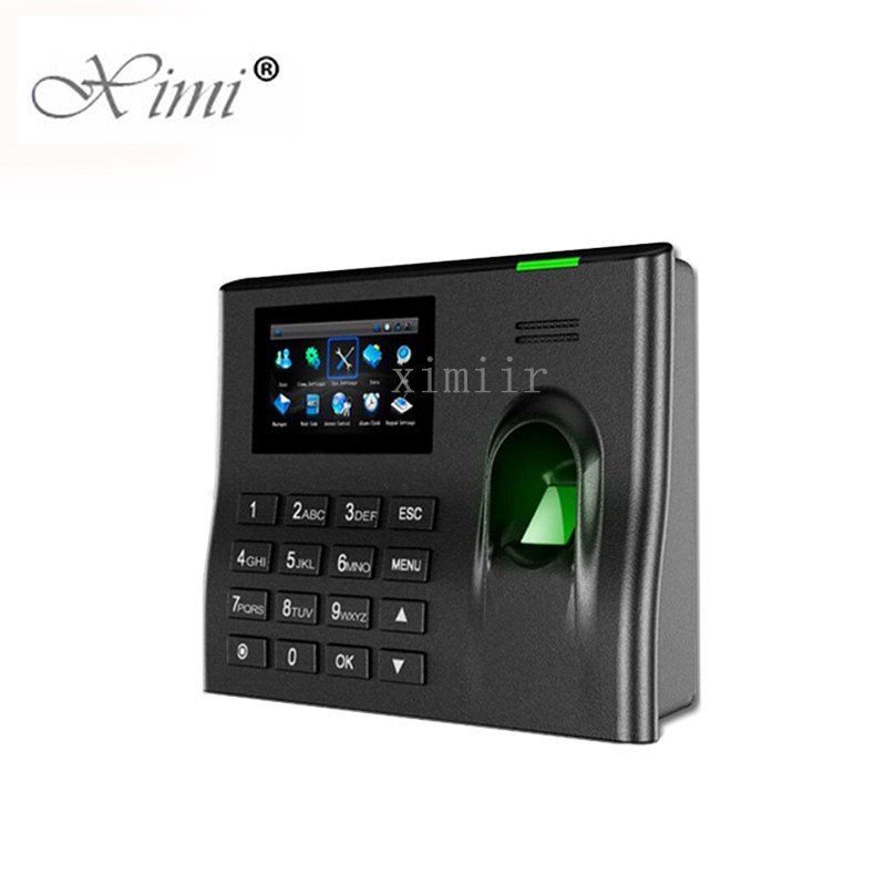 ZK UA100 Fingerprint Time Attendance With Card Reader TCP/IP USB Web Server Biometric Fingerprint Time Clock Attendance