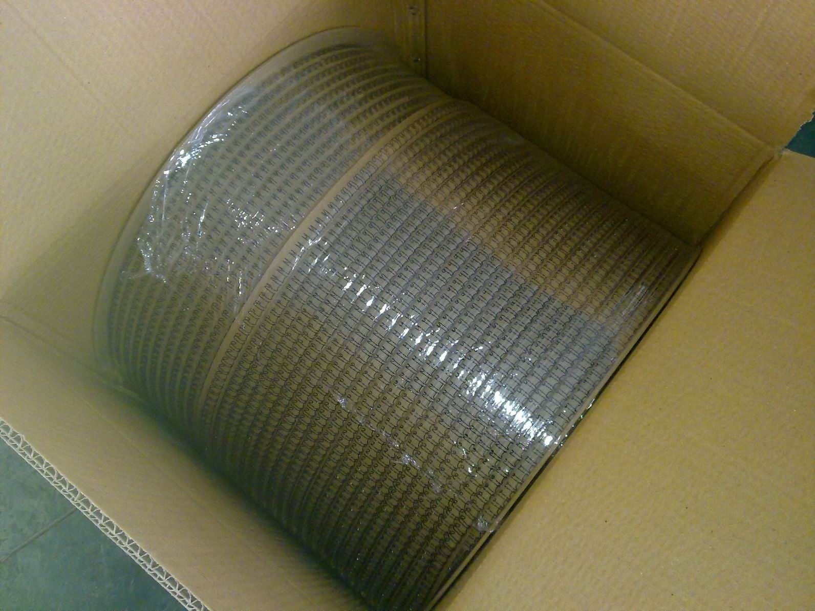 Nylon-Coated double Wire-0 Double Loop Spiral O Double Loop Binding Wire Twin Ring Loop Wire in spools & Pre cut boxes