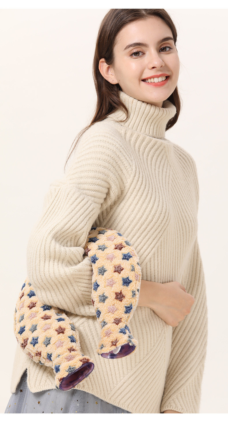 1.5L Hot Cold Water Bottle Bag U Shaped Reusable Hot And Cold Packs For Pain