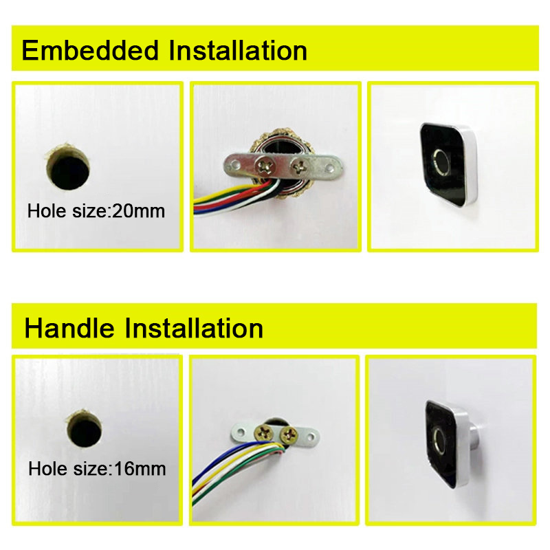 Grow R502-Aw DC3.3V LED Control Capacitive Fingerprint Module