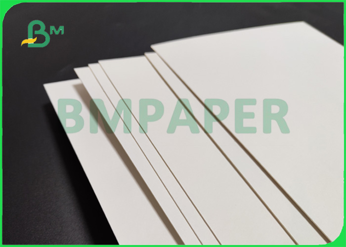 Uncoated White Bleached Beermat Board 0.9MM 1MM Lightweight 700 x 1000mm