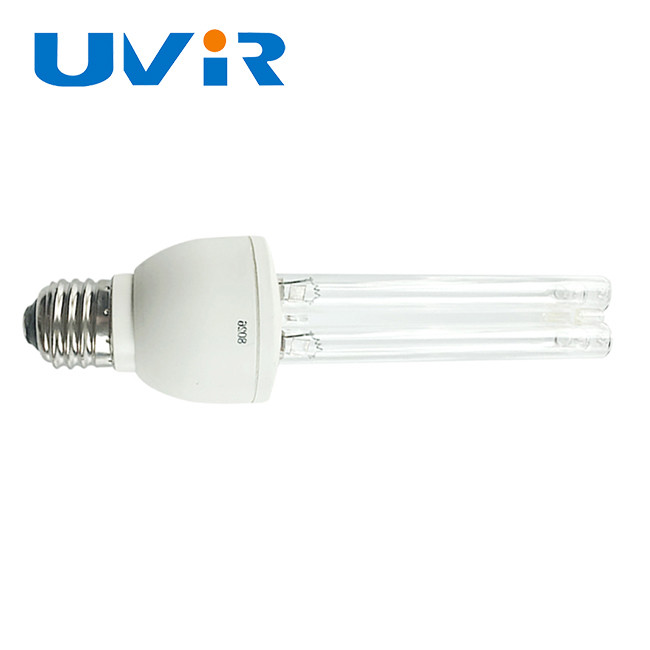 E27 220V 15W UVC Germicidal Lamp , Ultraviolet Bactericidal Uv Lamp
