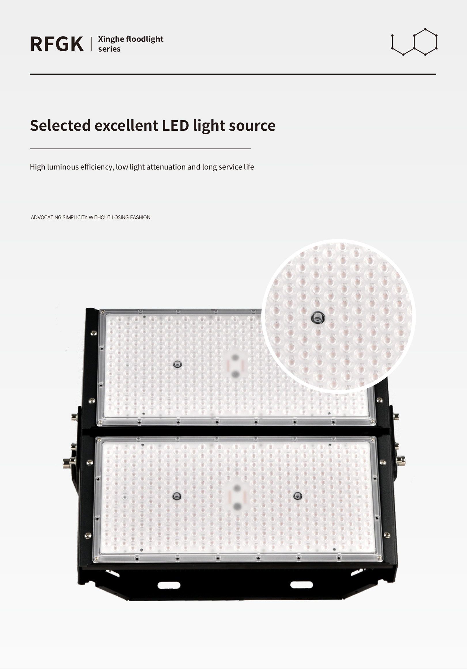SMD 3030 IP66 Aluminum Led Stadium Lighting Arena Football Pitch Floodlights 400W