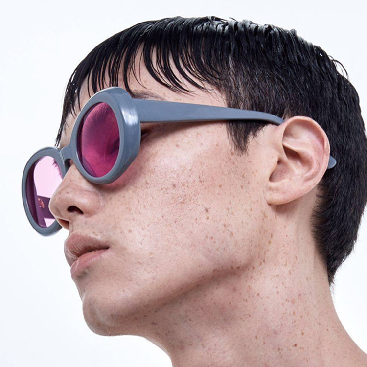 Fashion 2020 BSCI 140MM Oval Shape Sunglasses Multi Color UV400 Promotion