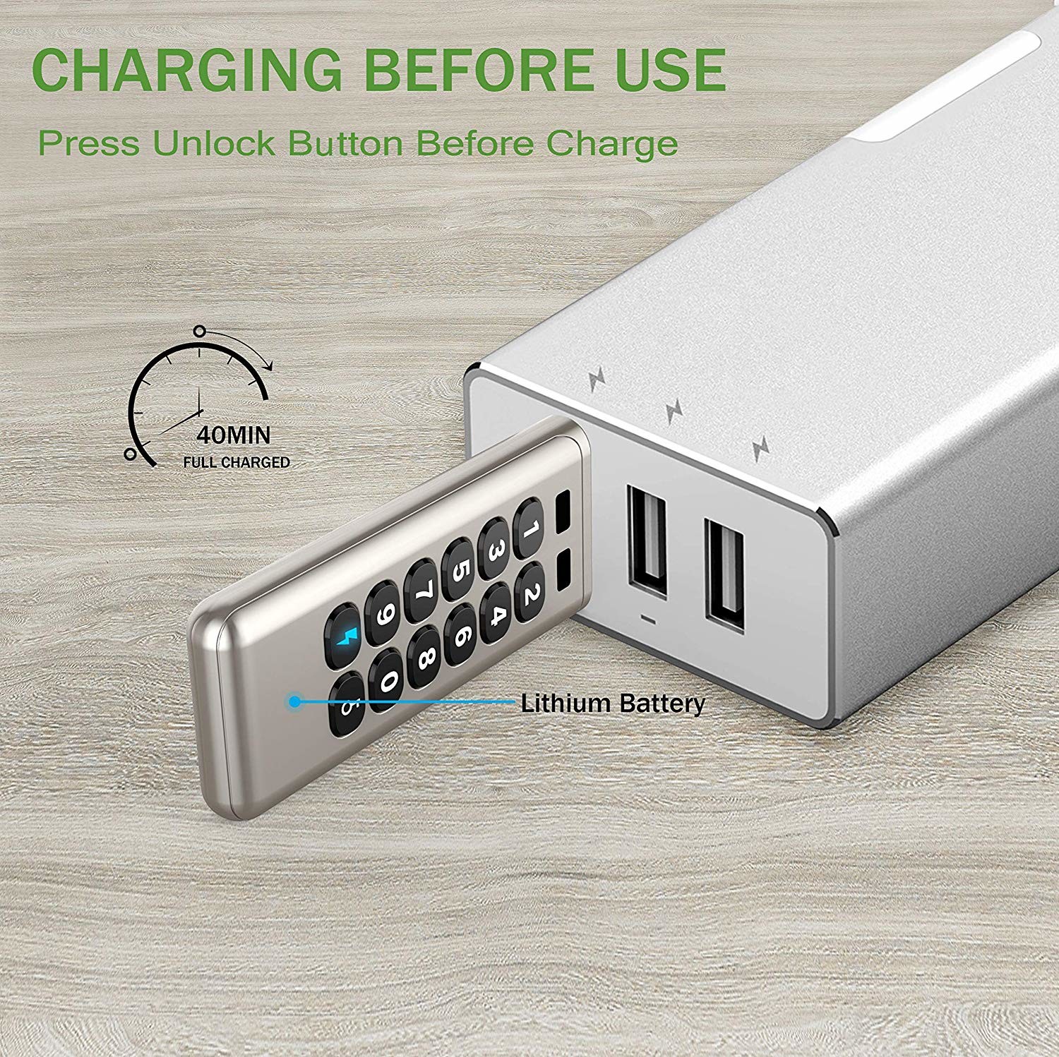 Military Level AES 256-bit Standard Encrypted USB Drive, with Hardware Encryption Chip,Metal Shelled,32GB