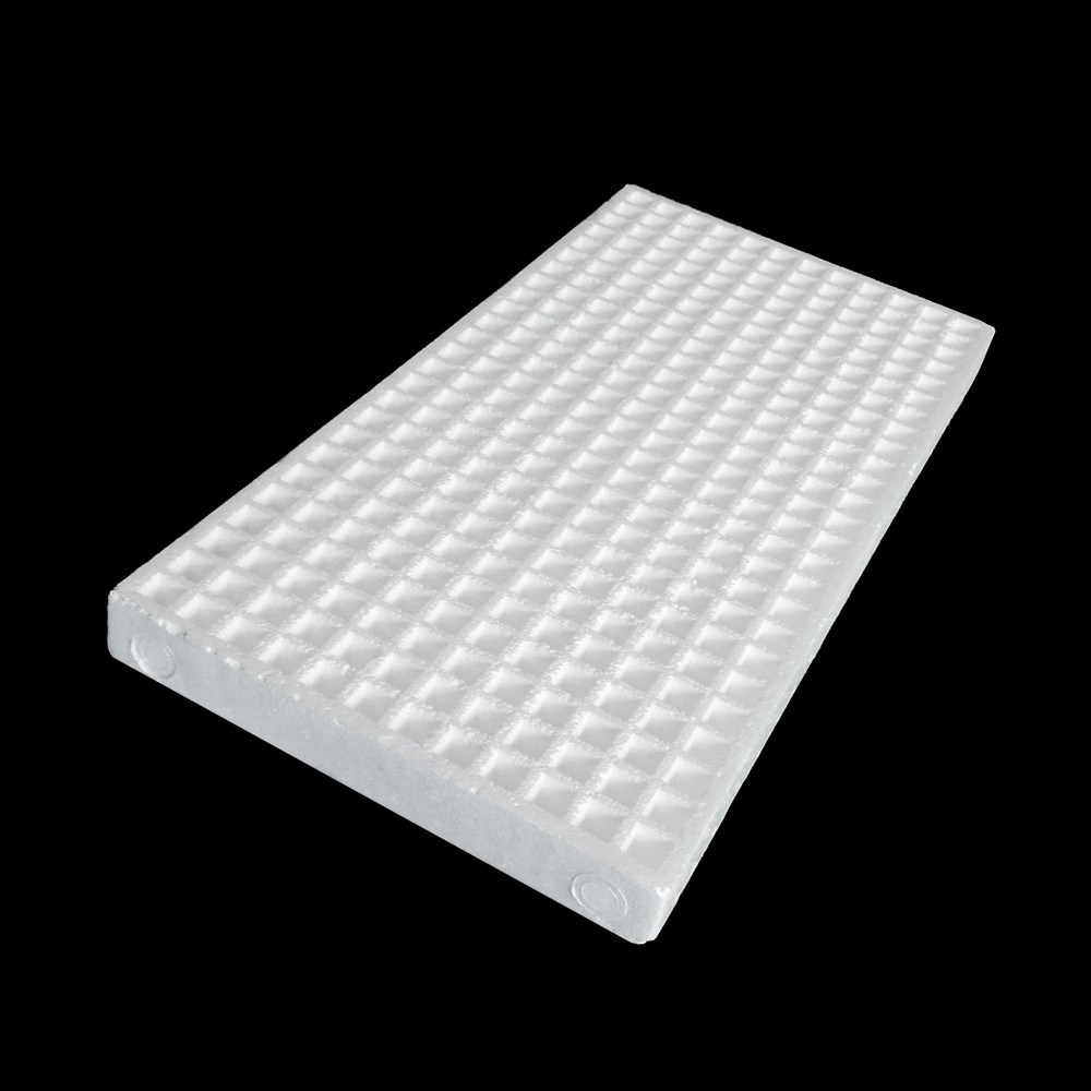 Tear Resistant White Foam Seedling Tray With 105 128 200 Cells