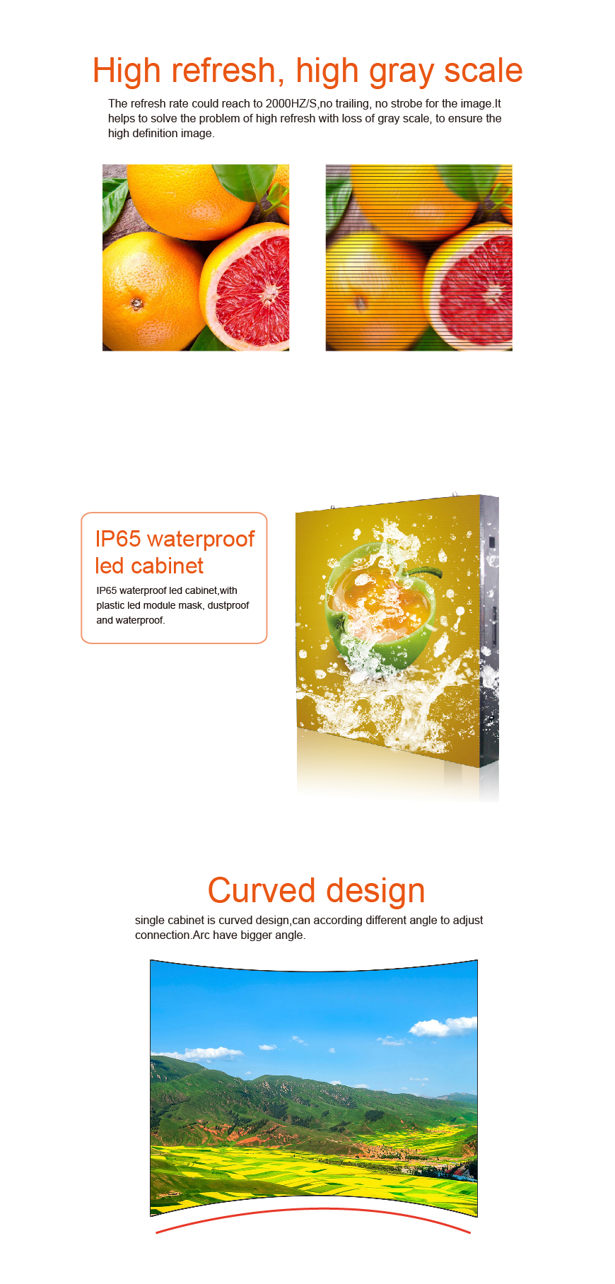 P10 SMD LED Outdoor Fixed Installation Video Screen LED Display