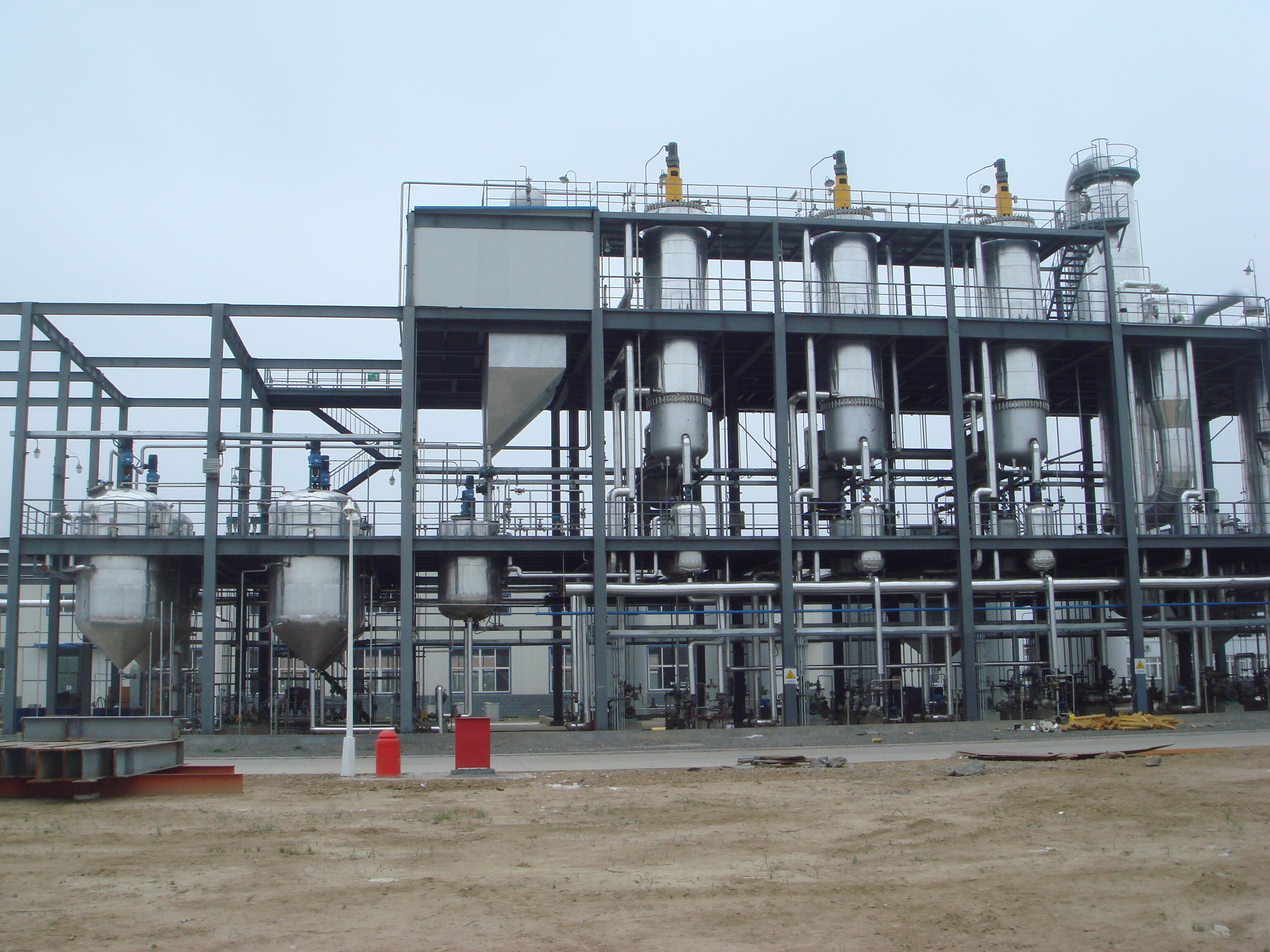 Stainless Steel Chemical Plant Machinery Complete Equipment For Stripping Fluid