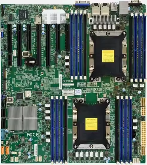 4U Rackmount Supermicro SSG-6049P-E1CR24H Server in Black for Server Environments