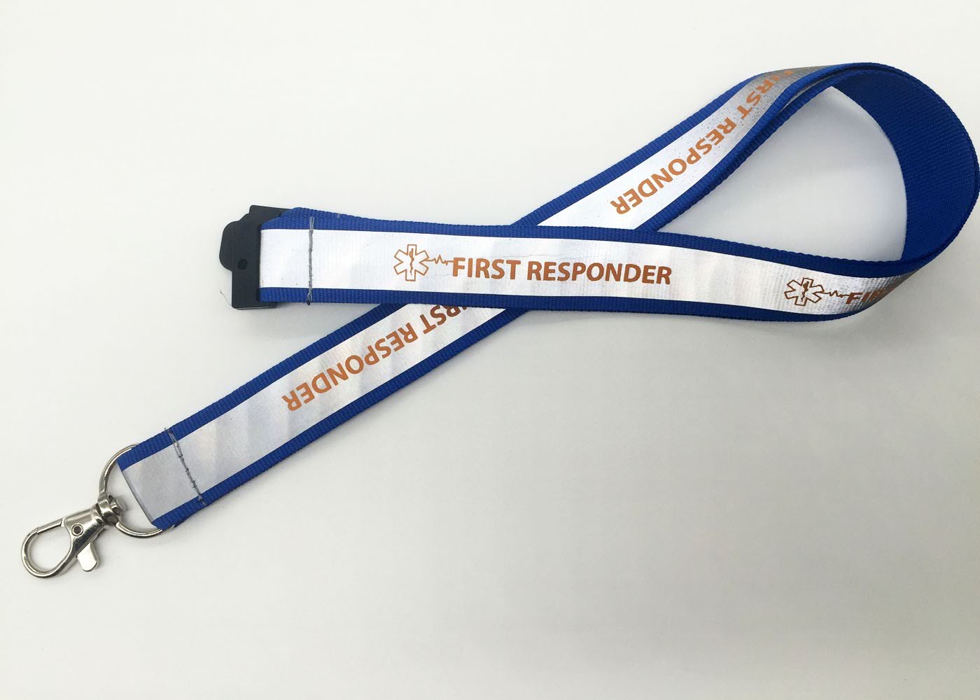 Safety Name Tag Lanyards , Cell Phone Lanyard With Metal Hook YDPC-012