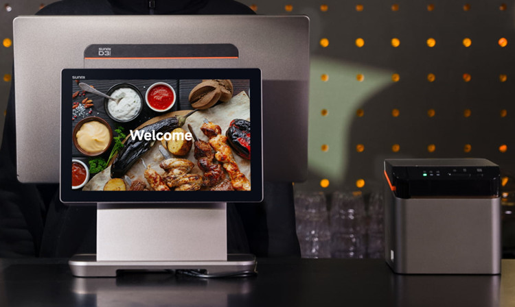 Customized 15 Inch POS Android Terminal Highly Responsive With NFC Tap On Glass
