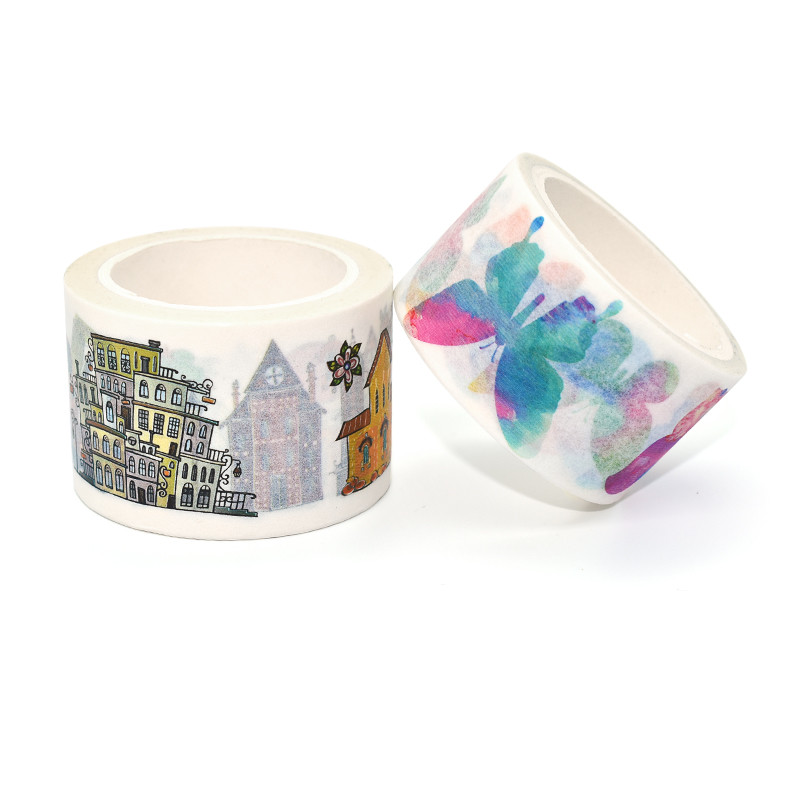 Japanese Washi Masking Tape Anti UV Colorful Art Design Washi Tape Japanese Washi Masking Tape