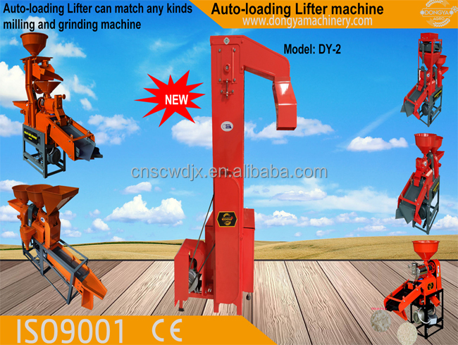 DONGYA AGRO Auto Loading Lifter Elevator Machine for Rice Corn Sorghum Soybean