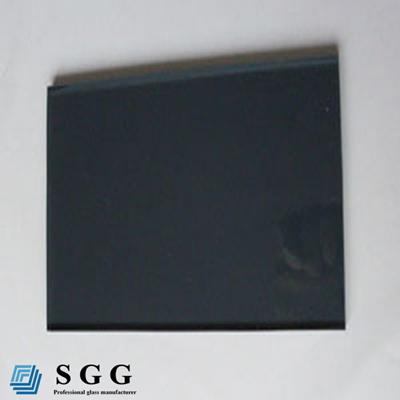 High quality 6mm Black Float Glass for structural
