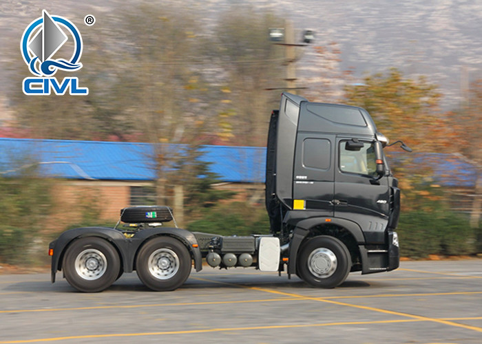 Double Sleepers International Tractor Truck SINOTRUK HOWO A7 LHD 6X4 Euro2 420HP ZZ4257V3247N1B