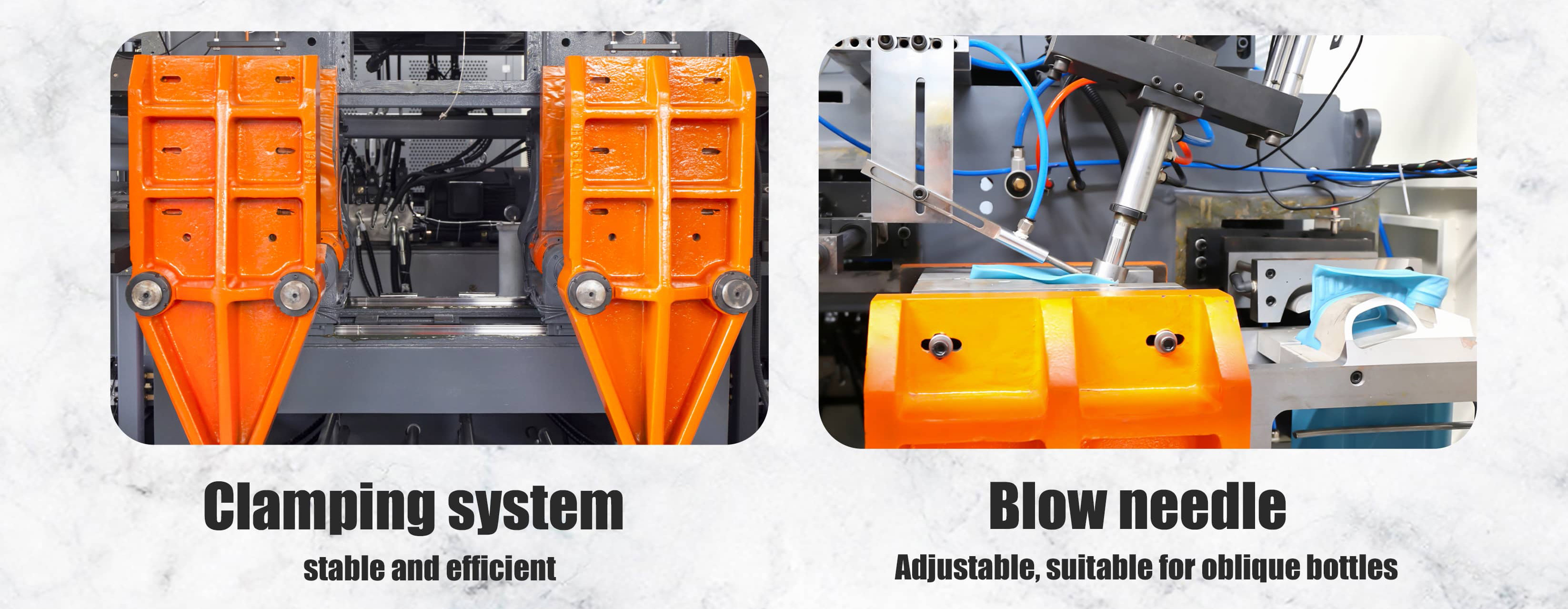 Extrusion Two station Full Automatic Blow Moulding Machine For Plastic Bottle 12L