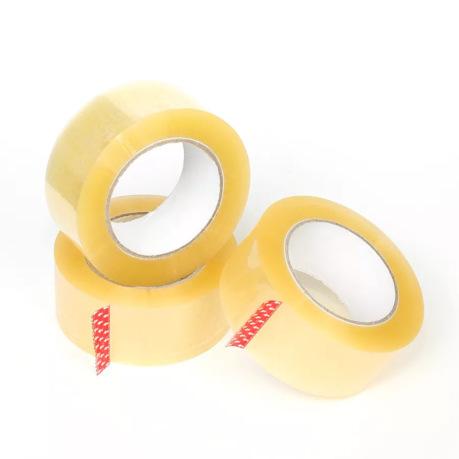 BOPP Packaging Adhesive Sealing Tape USA TSCA Standard Environmental Clear Silent Hot Melt Adhesive