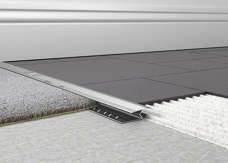 TUV Aluminum Carpet Trim Strips Protector Carpet Cover Trim