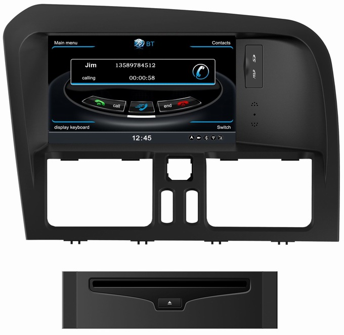 Ouchuangbo auto dvd stereo kit radio for S100 platform Volvo XC60 (2009-2012)