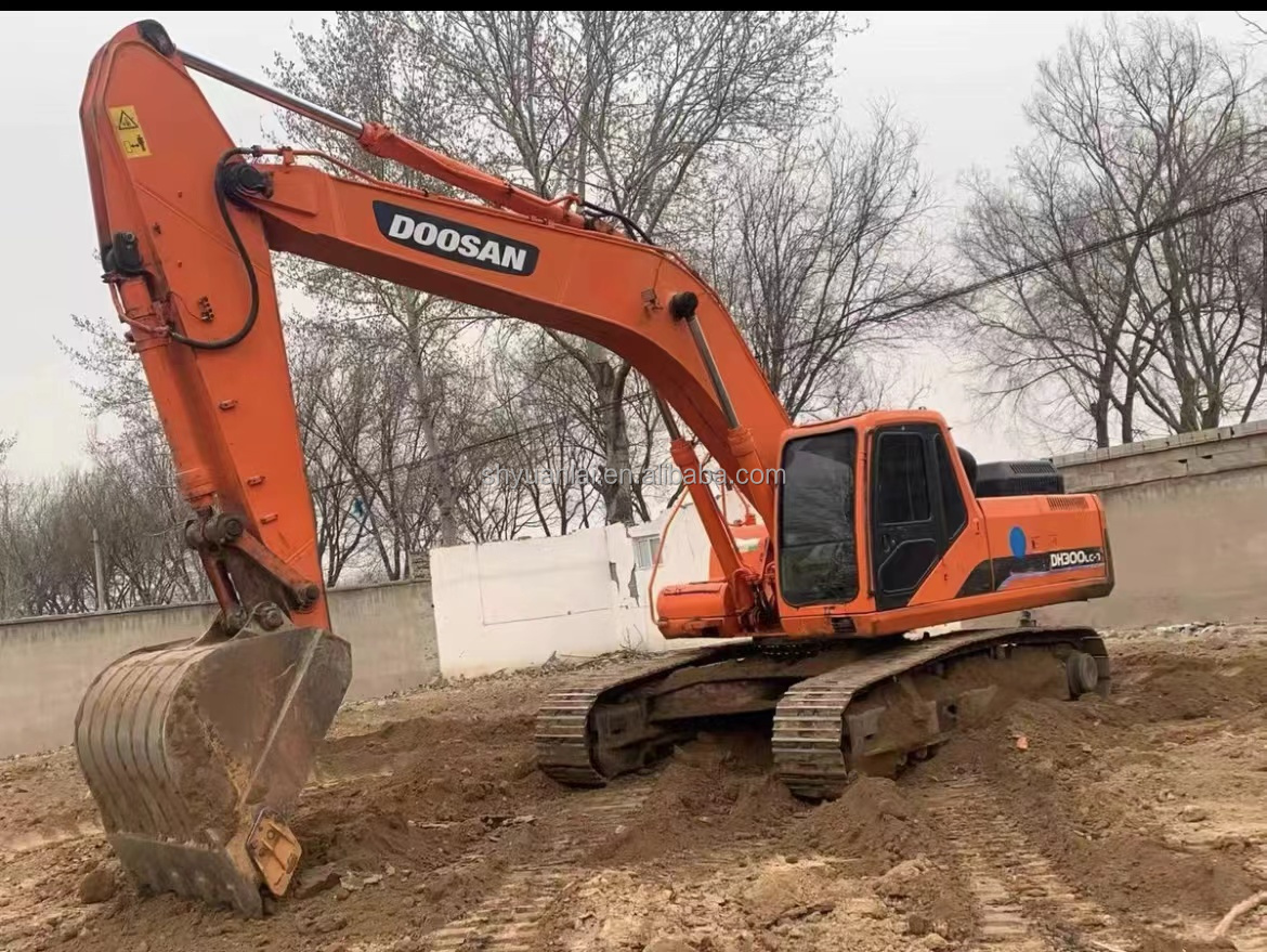 Used Doosan DX300LC Excavator with Original Hydraulic Cylinder 2001-4000 Working Hours