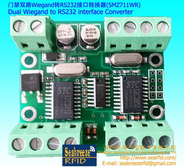 Access control Wiegand signal converter module series