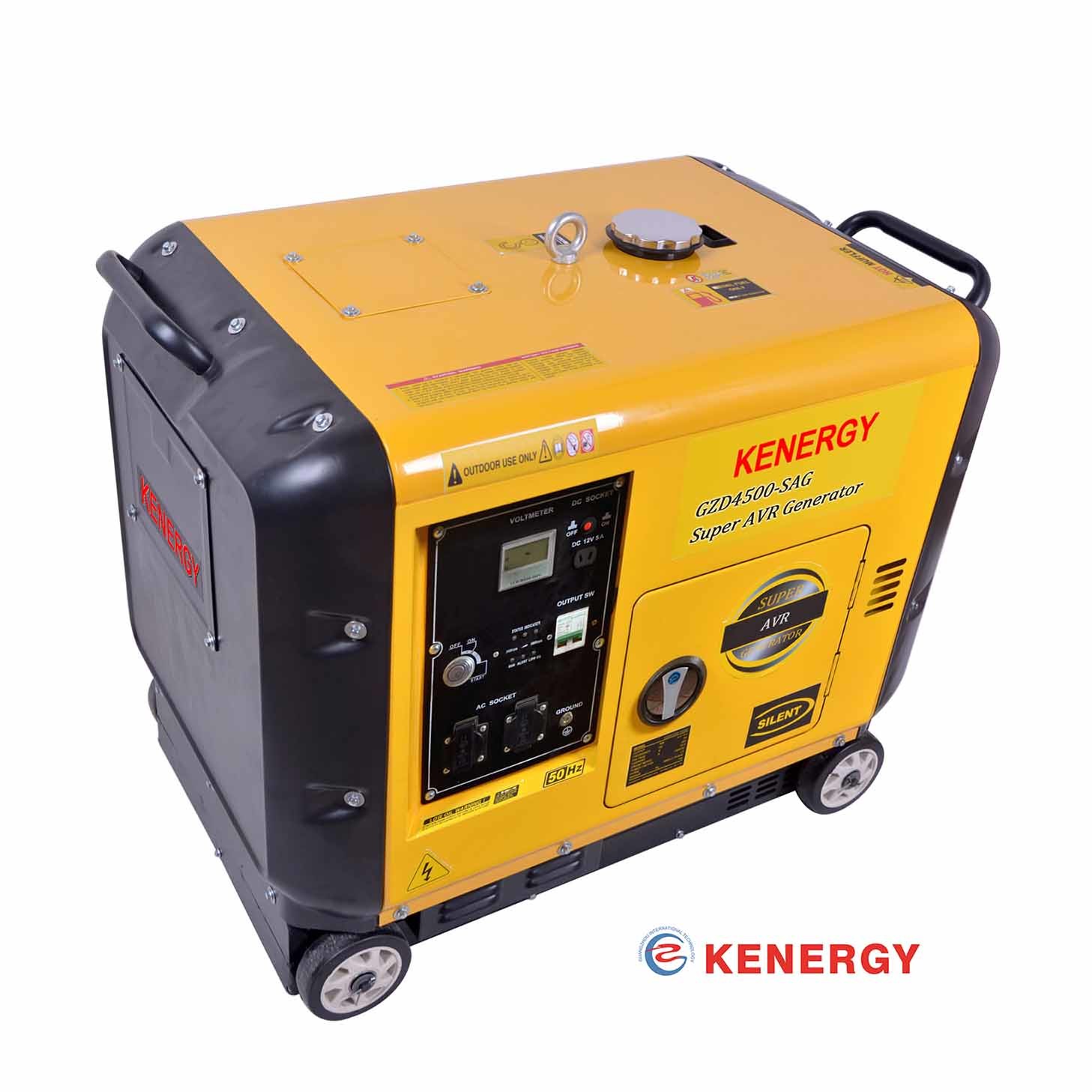 Economic family use Diesel generator 4500 watts Variable frequency generator with stable output lower weight