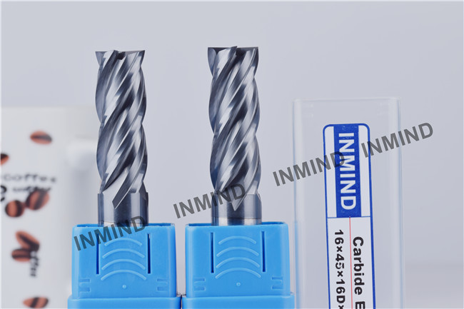 16*100L*4F , Dia 16mm , TiAlN Coating , AOL 100mm carbide end mill bits 4 Flute , Metal Cutting tools