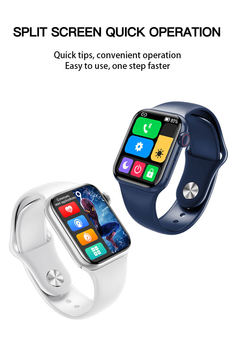 M16 Plus Smartwatch Call Sport Fitness Band Bracelet Heart Rate Password Split Screen Smart Watch Series 6 Women Men