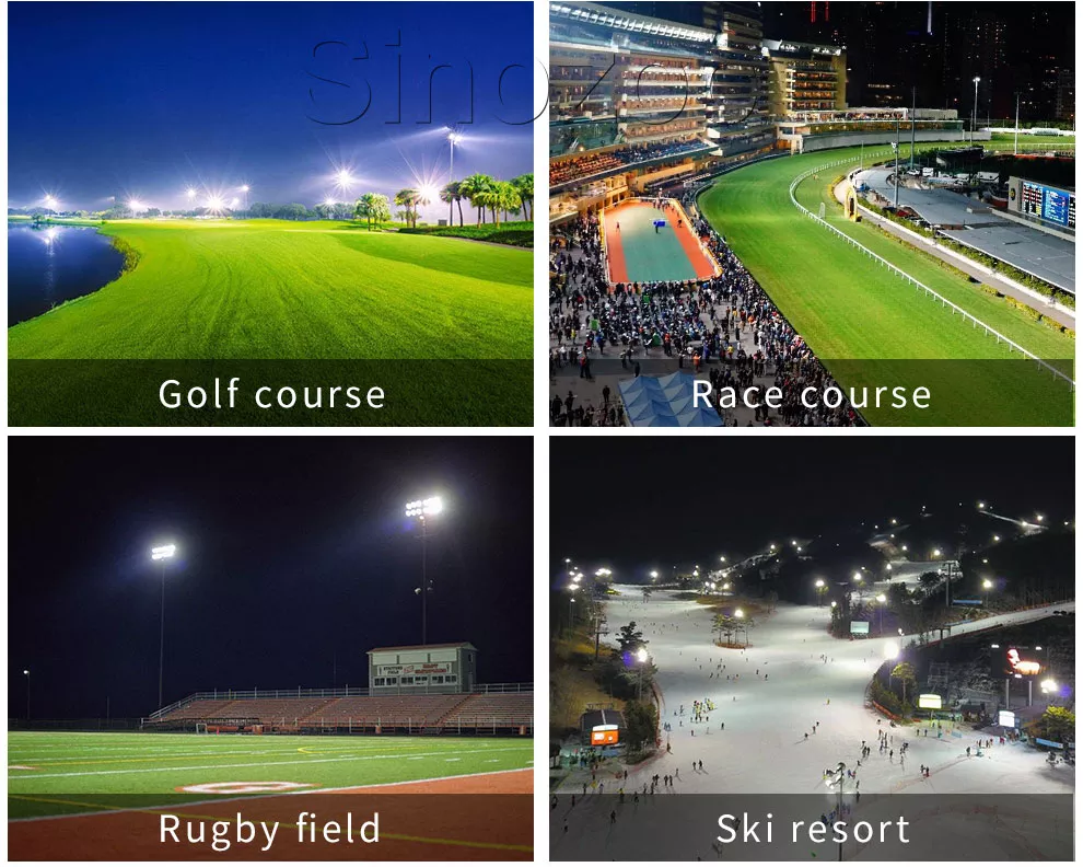 Rust-Resistant 720W 1000 Watt Led Flood Light Stadium Light For Outdoor Event