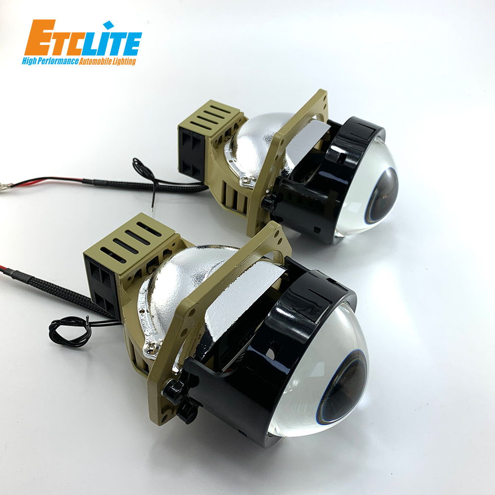 3in Led Light In Projector Lens , H9 H8 9600LM Low Beam Headlight Bulb