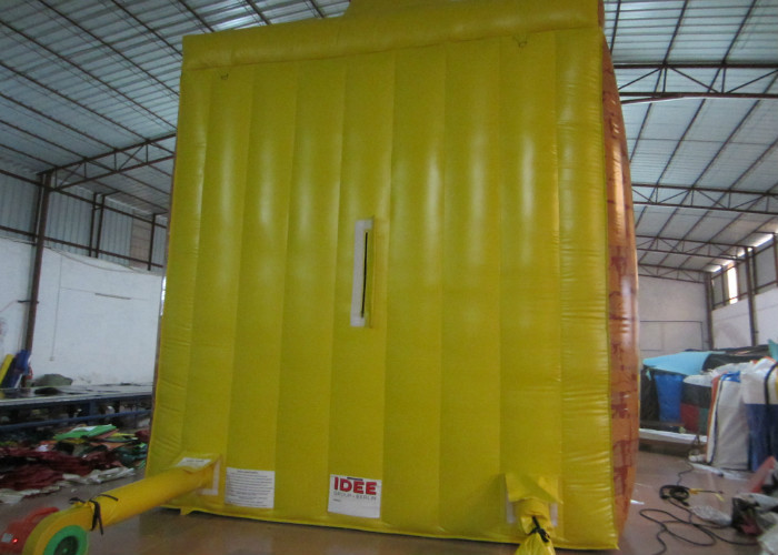 Commercial Egypt Tower Tour Inflatable Rock Climbing Wall Inflatable Sport Game Waterproof Fireproof PVC 5 X 4 X 6m