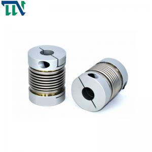 China Metric Miniature Bellows Coupling CNC Machine Bellows Joint 25X37mm on sale
