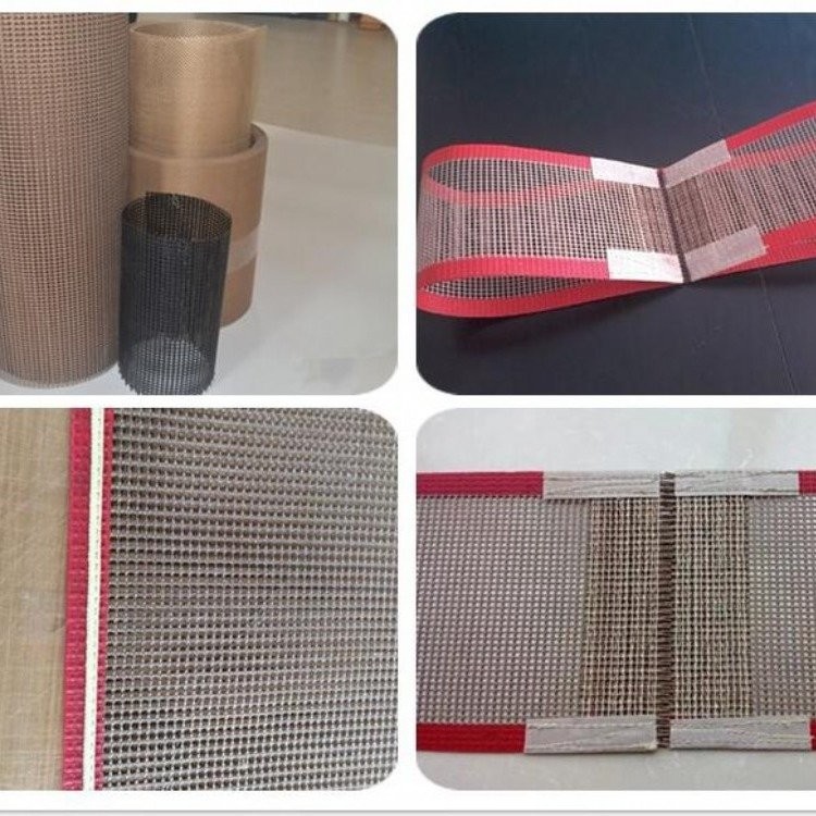 Width 30cm Coated Fiberglass Dryer Mesh Ptfe Conveyor Belt Heat Resistant