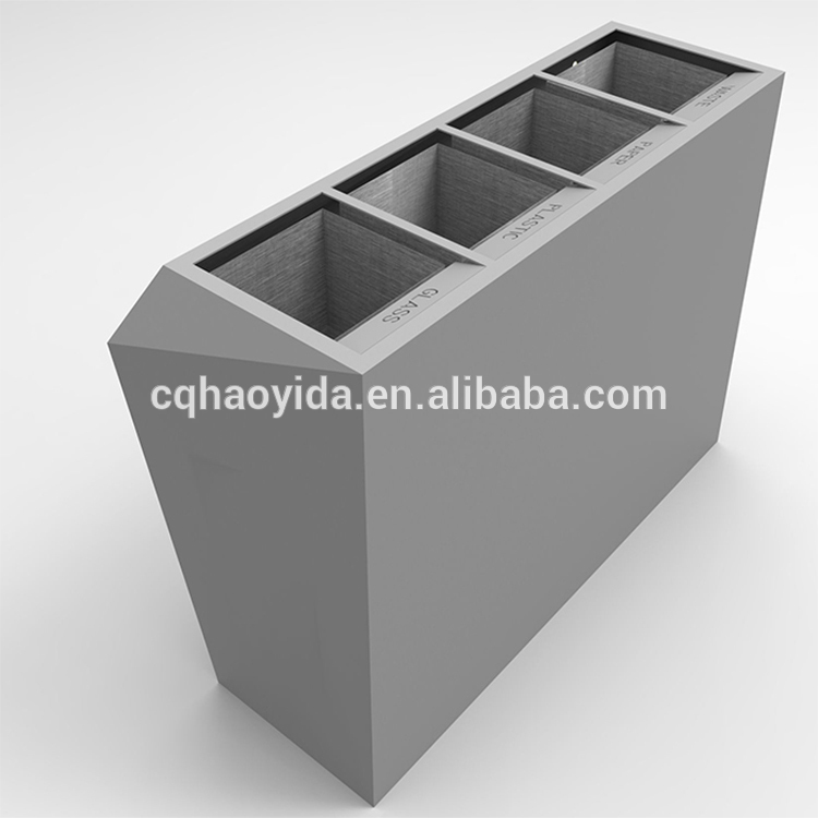 1300L*470W*830H Mm 32gal Multi Compartment Trash Can