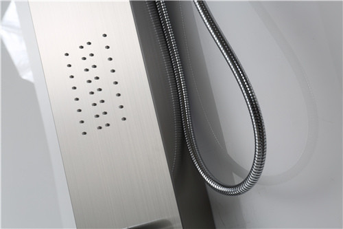 Easy Clean Shower Columns Panels / Rain Shower Panel With Shelf / Multi Body Jets