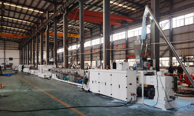 90-250mm / 160-400mm PVC-O Pipe Production Line Reliable PVC O Pipe Manufacturing Process