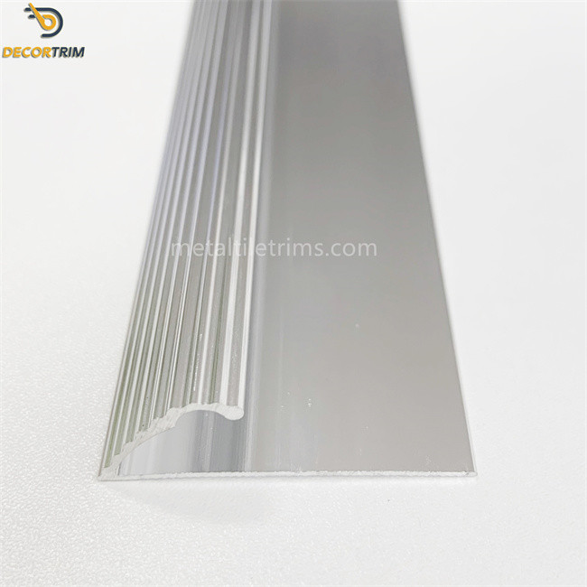 Curved Edge Carpet To Vinyl Transition Strip Aluminum 6063 Material