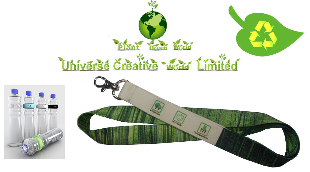OEM Bamboo ECO Friendly Lanyards With Organic Cotton Material