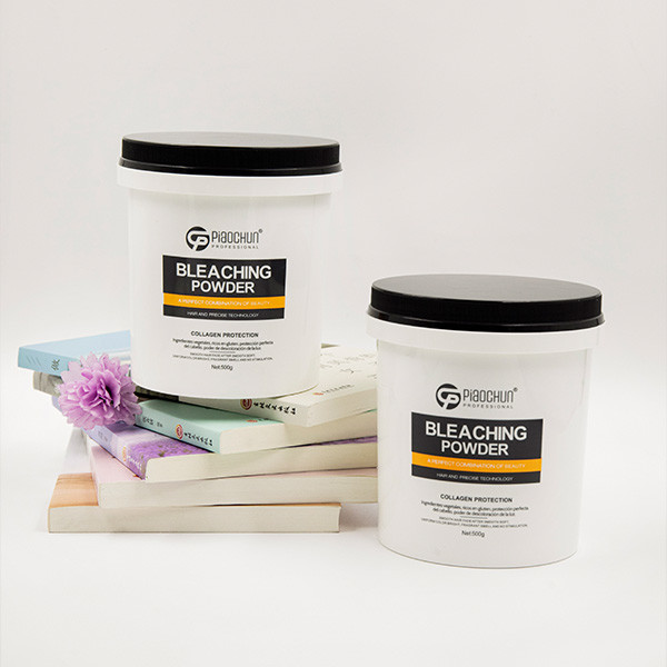Light Green Professional Bleaching Powder For Hair Color All Hair Types Level 8-9