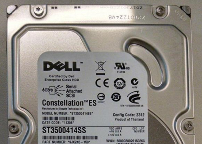 ST3500414SS 500G Dell Hard Disk SAS 7.2K 3.5 Inch 0U717K 686g Light Weight