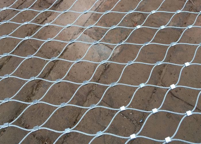 Ferrule Type Stainless Steel Bird Mesh Diamond Shape Corrosion Resistant