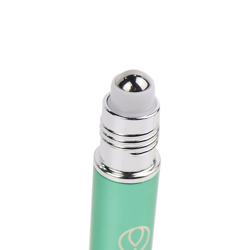 0.27 Ounce Twist Up Aluminium Perfume Bottle Metal Roller Balls For Essential Oils